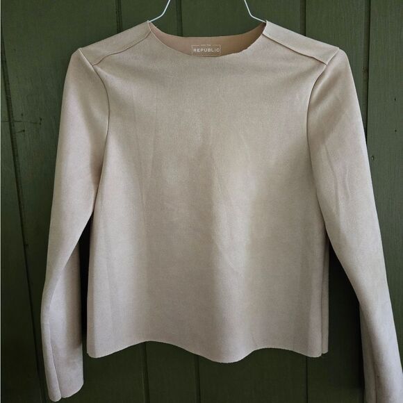 Suede crop top For the Republic - Picture 1 of 5